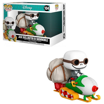 The Nightmare Before Christmas Jack with Goggles and Snowmobile Pop! Vinyl Vehicle