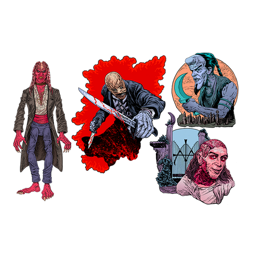 Nightbreed Wall DÃÂ©cor Collection 2 - Trick or Treat Studios