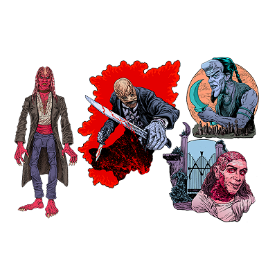 Nightbreed Wall DÈcor Collection 2 - Trick or Treat Studios