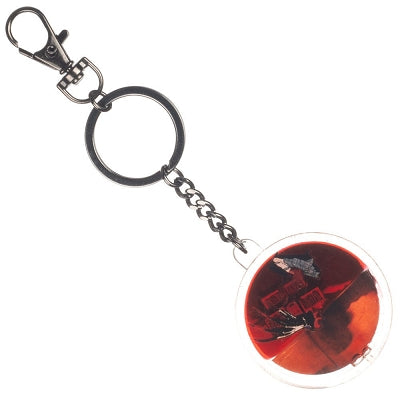 Nightmare On Elm Street Liquid Oil-Filled Keychain with Floating Art