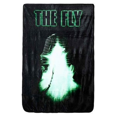 The Fly Transformation Chamber Digital Fleece Throw
