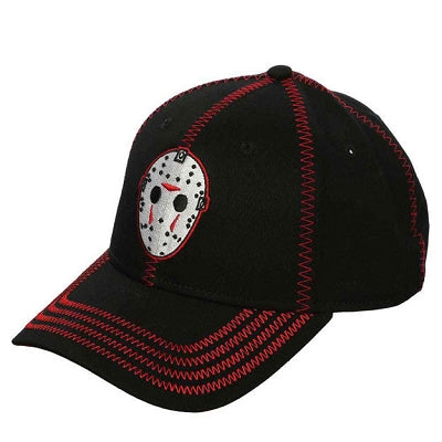 Friday the 13th Jason Voorhees Embroidered Mask Cap