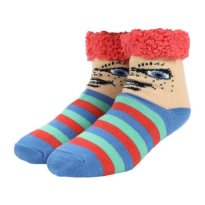 Chucky Sherpa Women's Slipper Socks