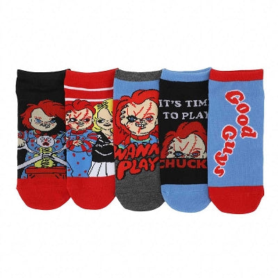  Chucky Junior's 5 Pair Ankle Socks
