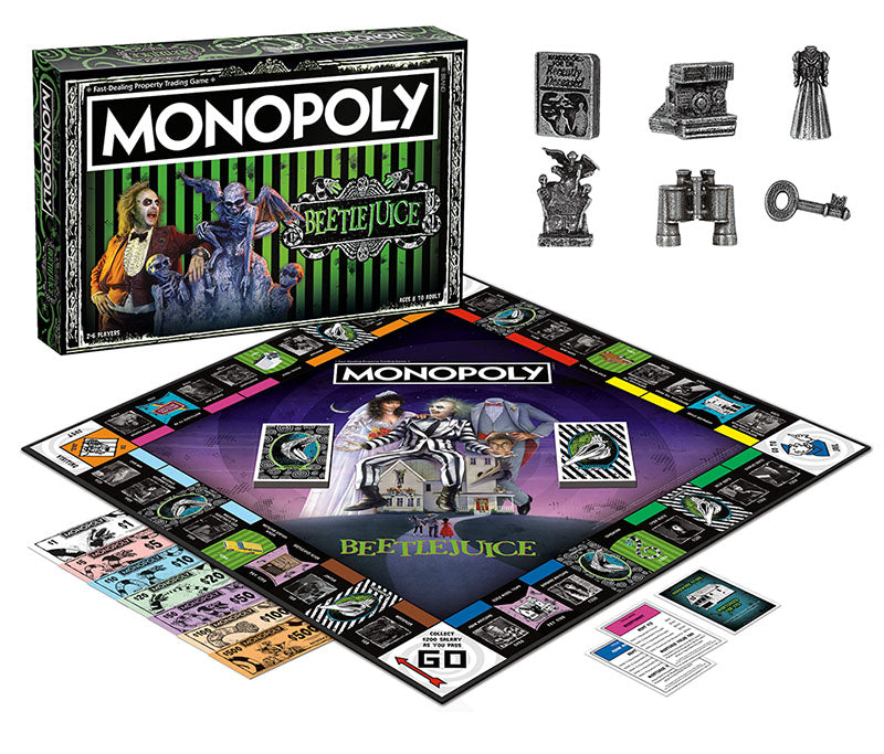 MONOPOLY: Beetlejuice Party Board Game