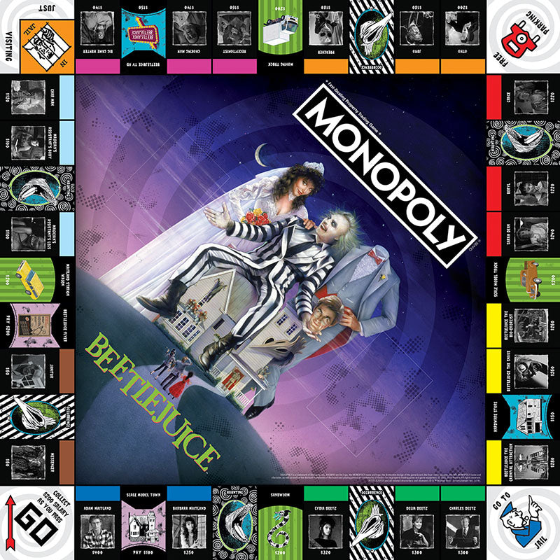 MONOPOLY: Beetlejuice Party Board Game