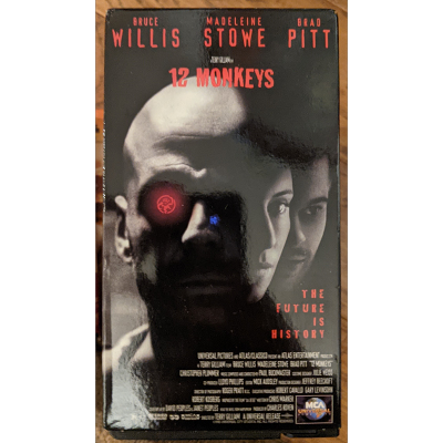 12 Monkeys VHS, Used