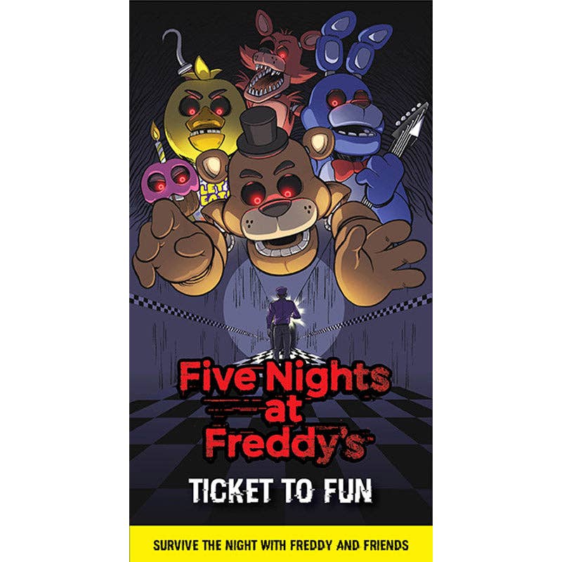 Five Nights at Freddy's: Ticket to Fun Ephemera Kit (NEW!) Hardcover