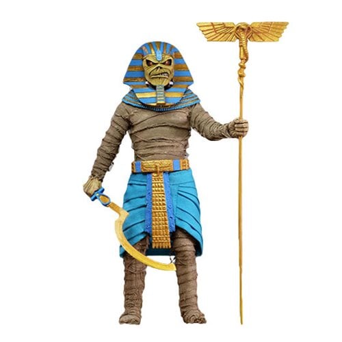 Iron Maiden Pharaoh Eddie Clothed 8-Inch Action Figure