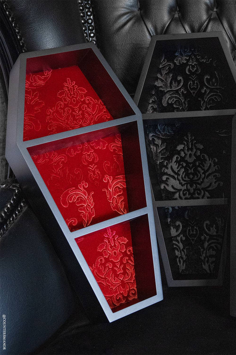 Haunted Mansion 20" Coffin Shelf