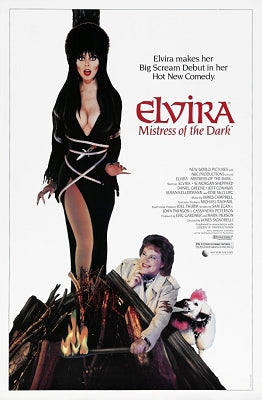 Elvira Mistress of the Dark Movie Poster 11 x 17 inch