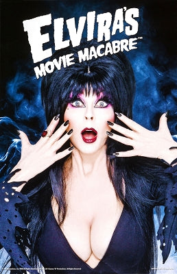 Elvira's Movie Macabre Poster 11 x 17 inch