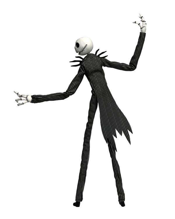 The Nightmare Before Christmas Jack Skellington Clothed Action Figure