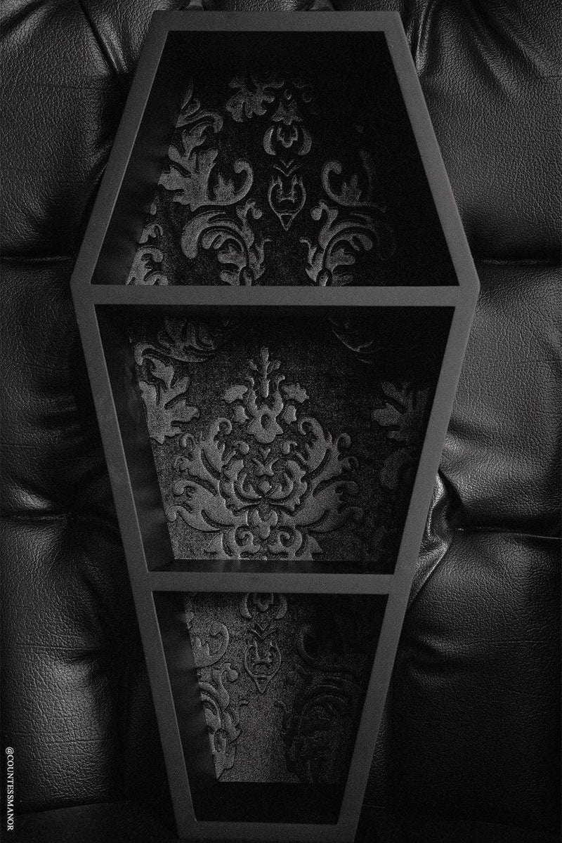 Haunted Mansion 20" Coffin Shelf