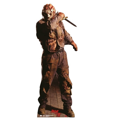 Life-Size Jason Voorhees Indoor/ Outdoor Coroplast Cutout