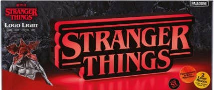 Stranger Things Shaped Logo Light