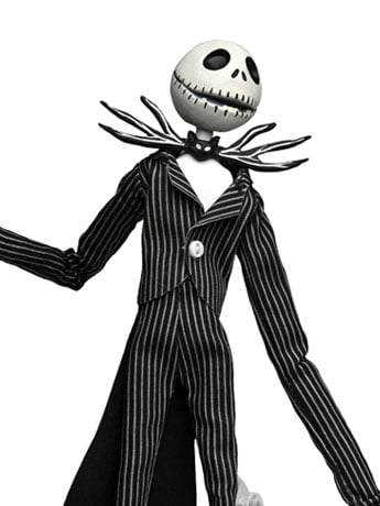 The Nightmare Before Christmas Jack Skellington Clothed Action Figure