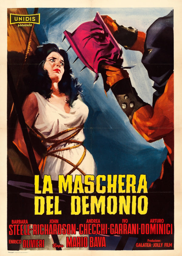 Black Sunday, Barbara Steele, Italian (La mÃÂ¡scara del demonio) Movie Poster 11 x 17 inch