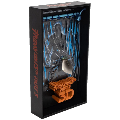 Friday the 13th Part 3 “3-Deep” VHS Statue – Jason Voorhees Collectible Display Figure