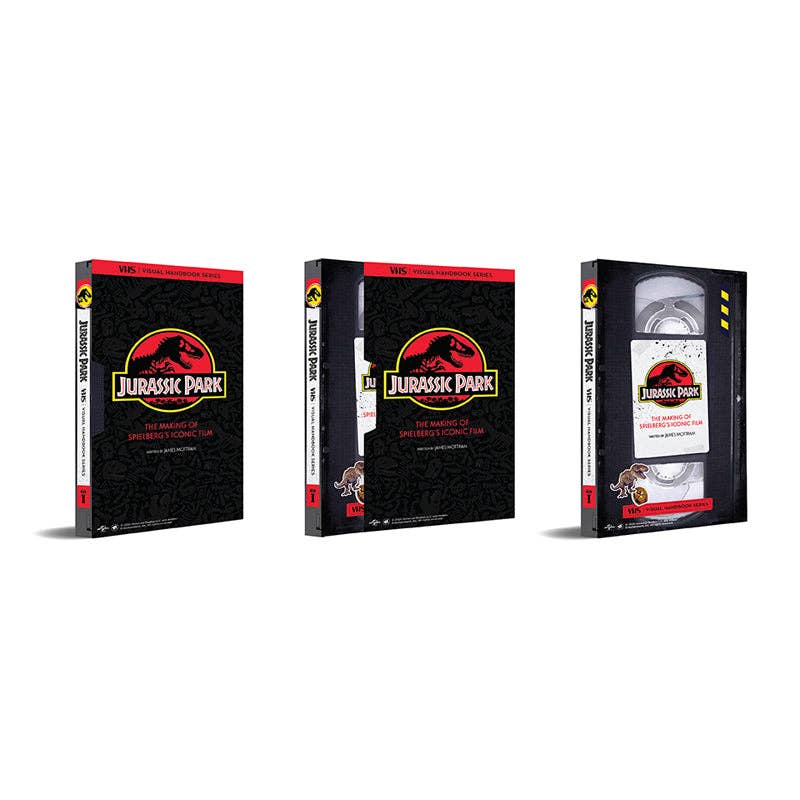 Jurassic Park: "VHS" Style Deluxe Hardcover Book