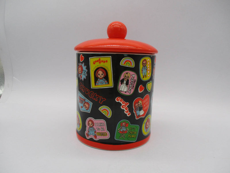 Chucky Sticker Style 8" Ceramic Cookie Jar – 64oz