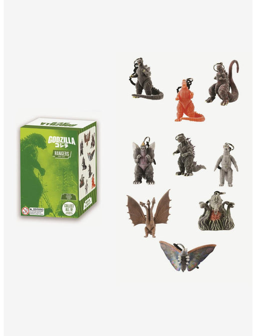 Godzilla Hangers Flocked Blind Box Keychain