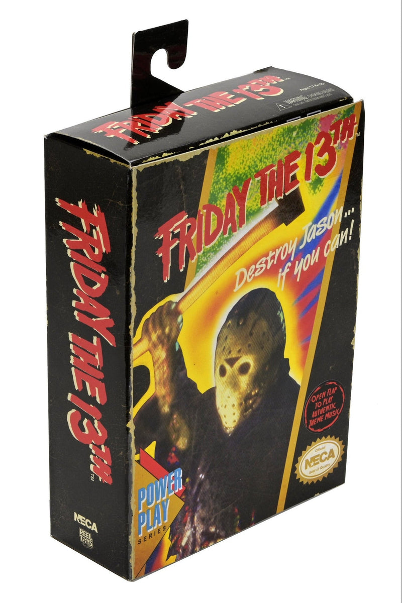 Friday the 13th - Classic Video Game Jason 7" Scale Action Figure with Theme Music Packaging