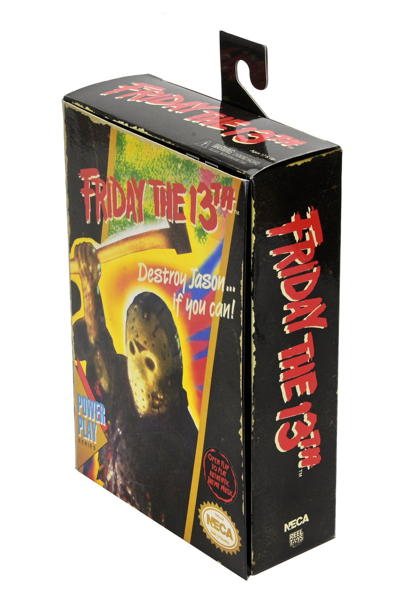 Friday the 13th - Classic Video Game Jason 7" Scale Action Figure with Theme Music Packaging