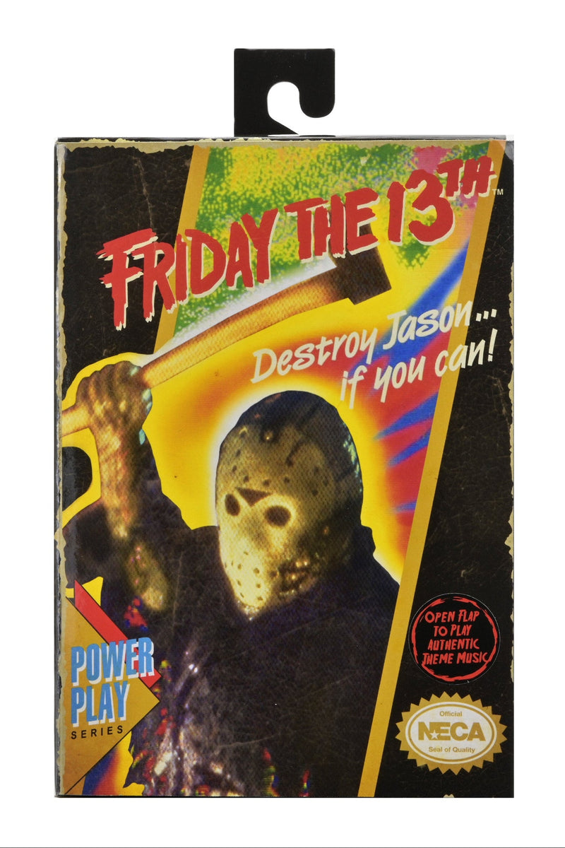 Friday the 13th - Classic Video Game Jason 7" Scale Action Figure with Theme Music Packaging