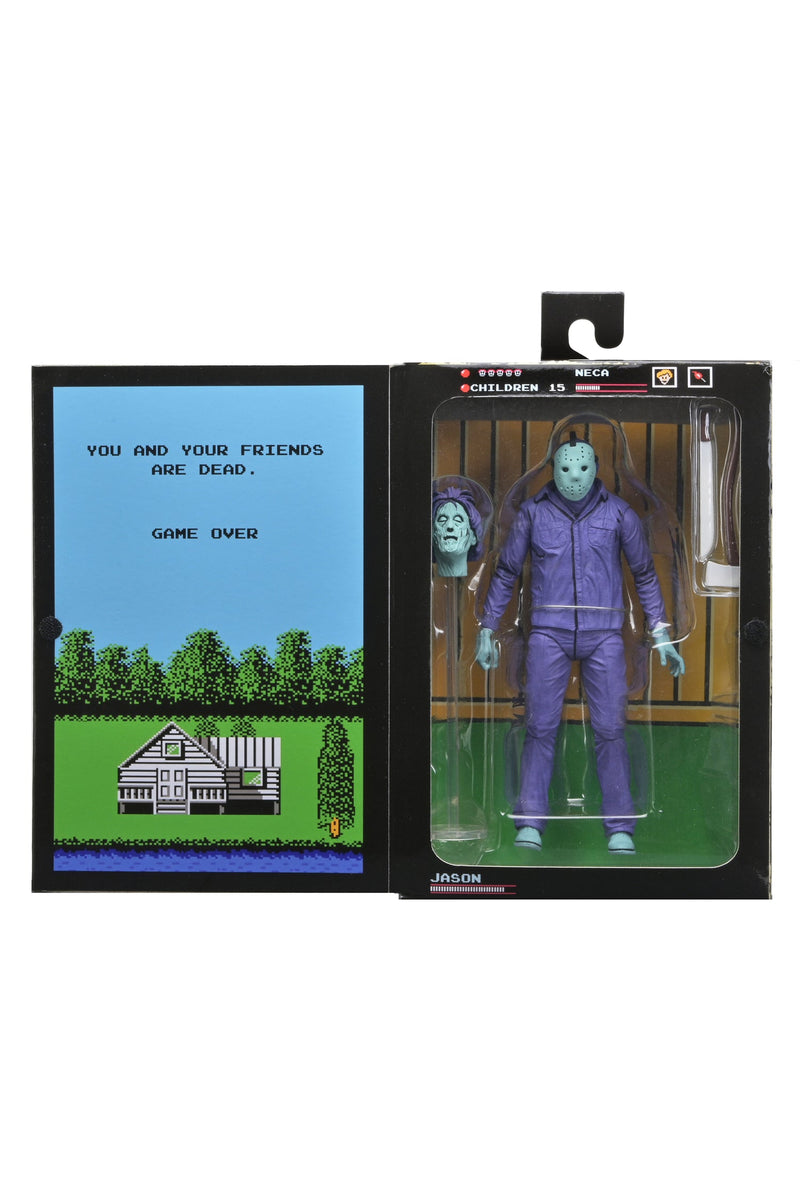 Friday the 13th - Classic Video Game Jason 7" Scale Action Figure with Theme Music Packaging