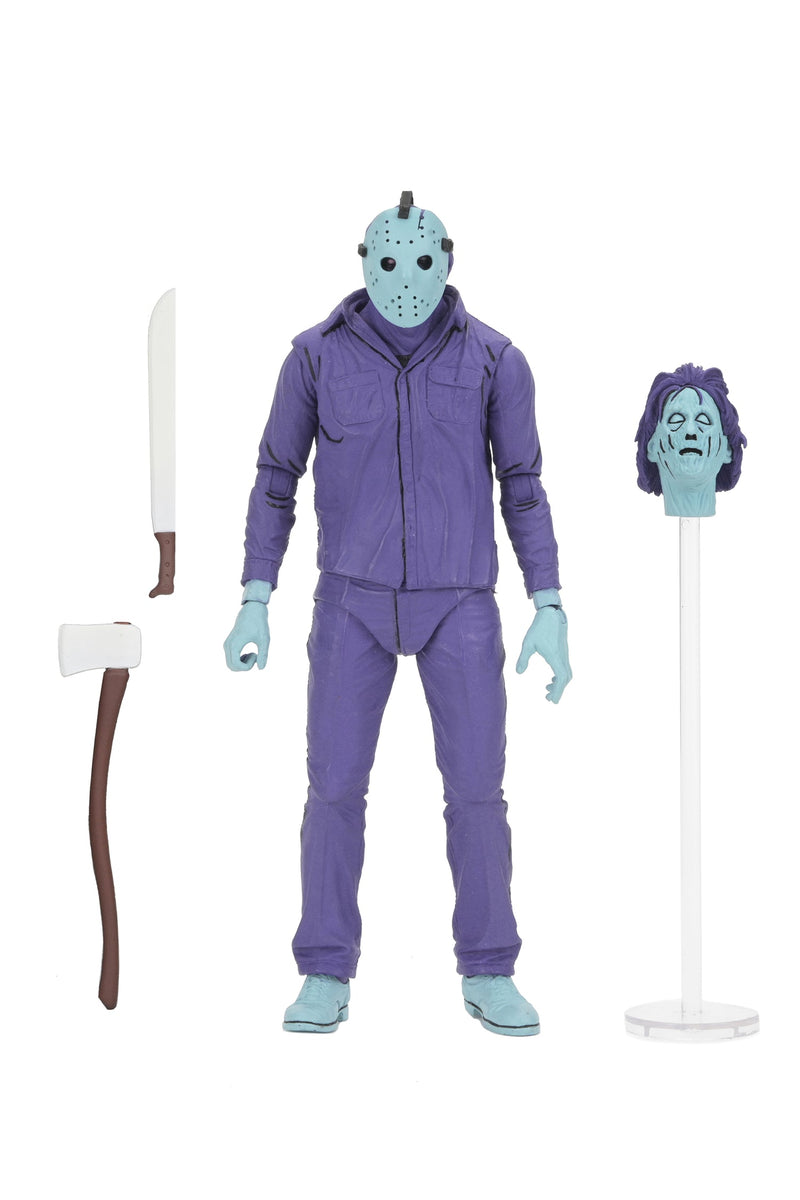 Friday the 13th - Classic Video Game Jason 7" Scale Action Figure with Theme Music Packaging