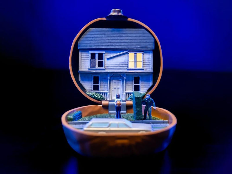 Halloween Micro Maniacs Myers House Pumpkin Playset