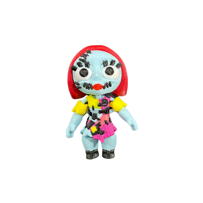 Sally 3D Printed Fridge Magnet