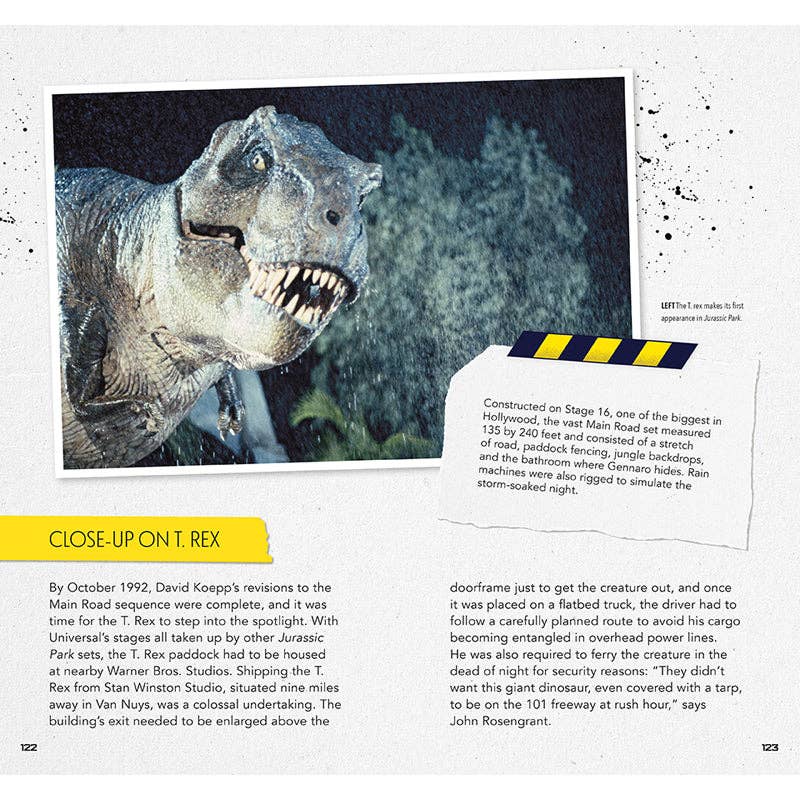 Jurassic Park: "VHS" Style Deluxe Hardcover Book