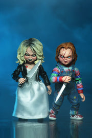 Bride of Chucky - Ultimate Chucky & Tiffany 7" Scale Action Figure (2-Pack)