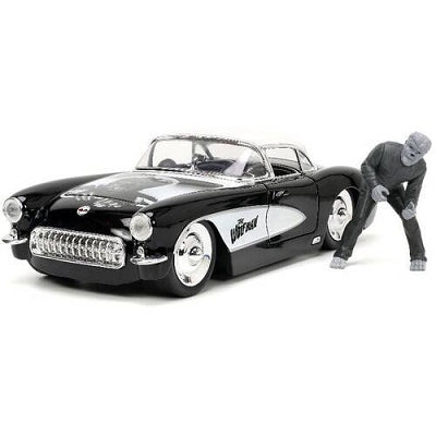  Jada Toys - 1:24 Wolfman Hollywood Rides 1957 Chevy Corvette with Wolfman Figure