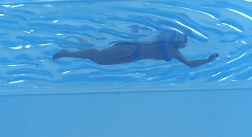 3D Movie  Poster Jaws 50th Anniversary Light up Jaws Figure