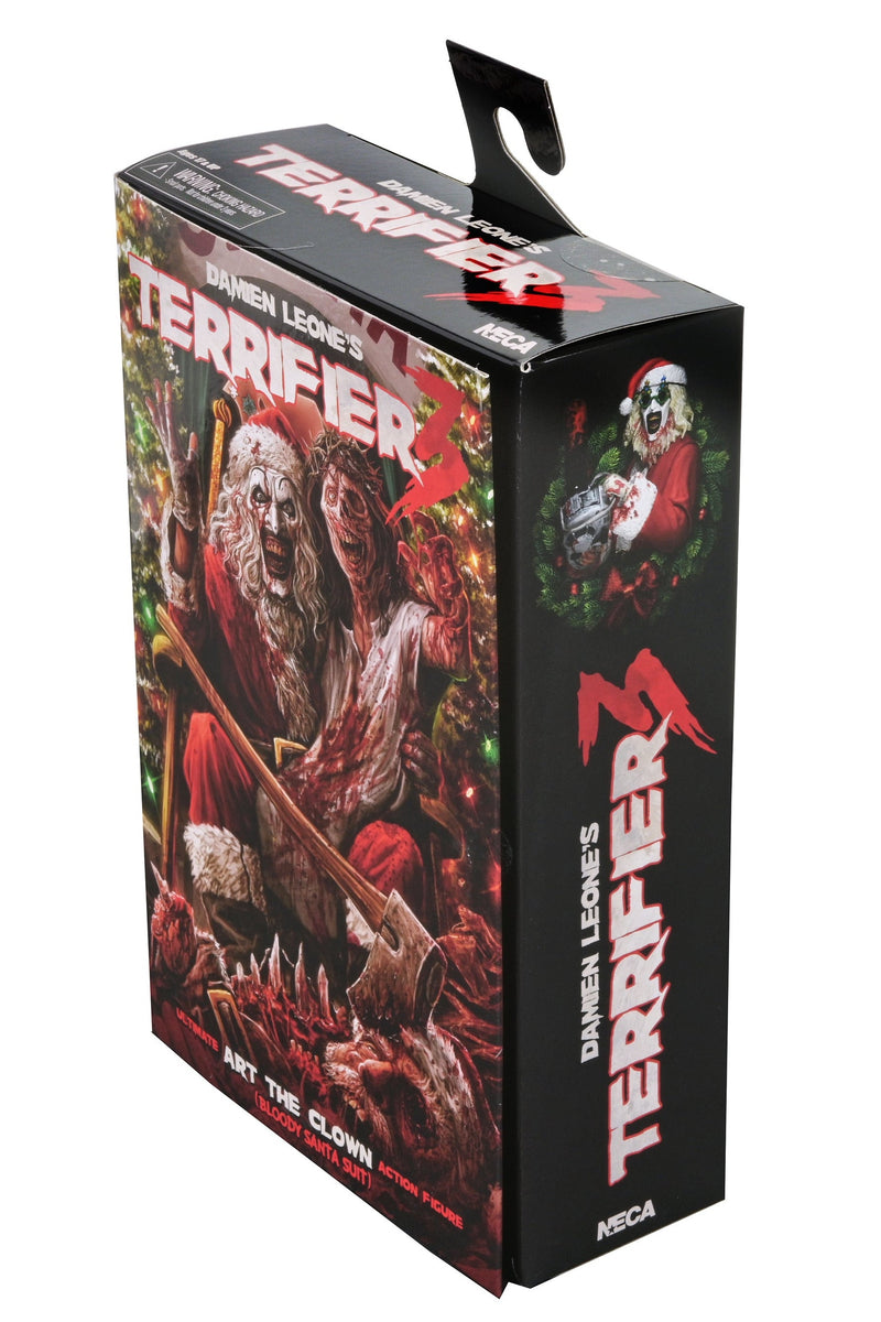 Terrifier 3 - Ultimate Bloody Santa Suit Art the Clown 7" Scale Action Figure (PRE-ORDER)