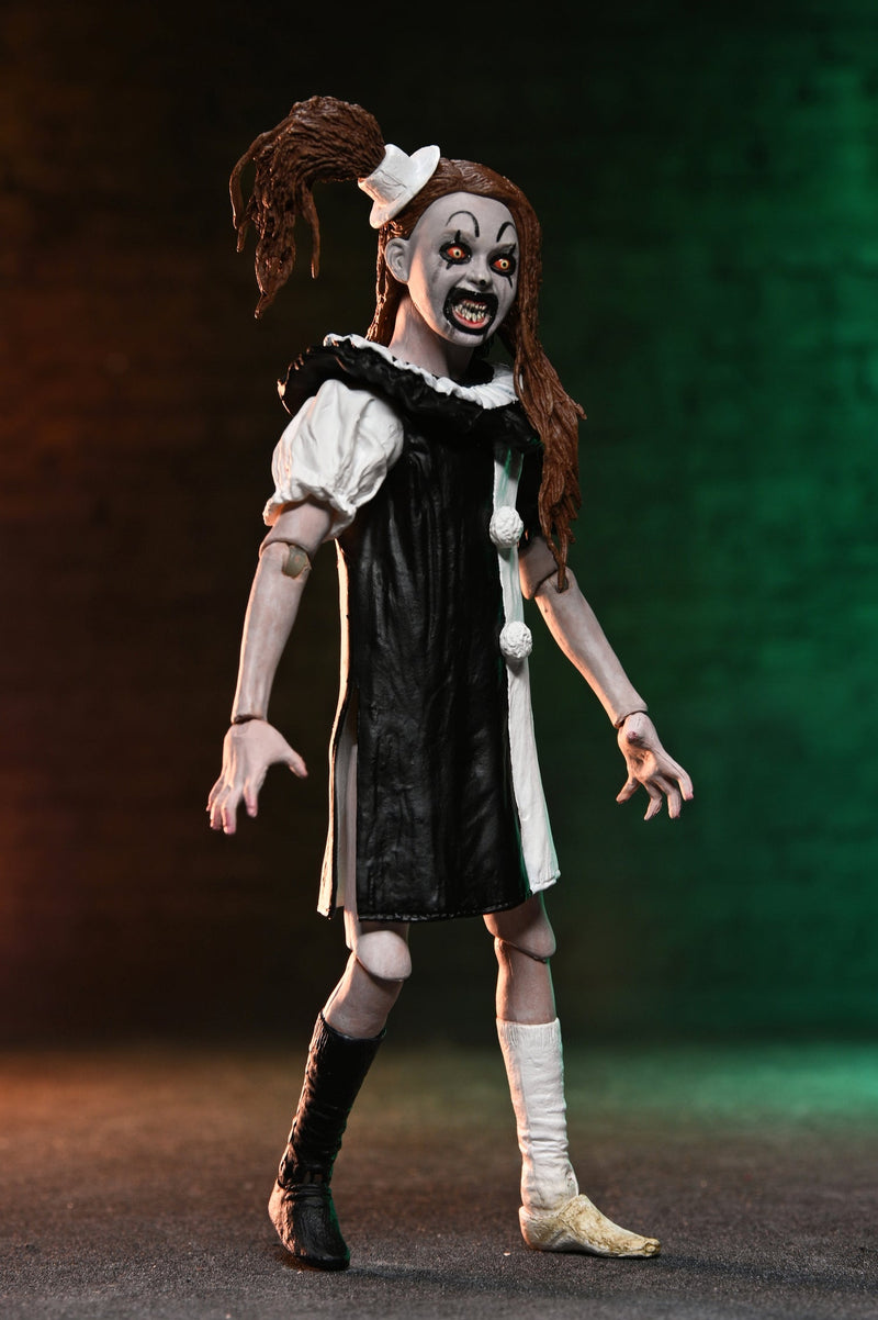 Terrifier 2 - Ultimate Art the Clown and The Little Pale Girl 7" Scale Action Figure 2-Pack (PRE-ORDER)
