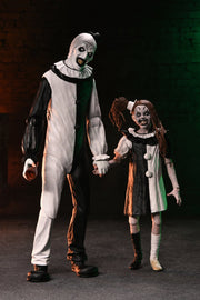 Terrifier 2 - Ultimate Art the Clown and The Little Pale Girl 7" Scale Action Figure 2-Pack (PRE-ORDER)