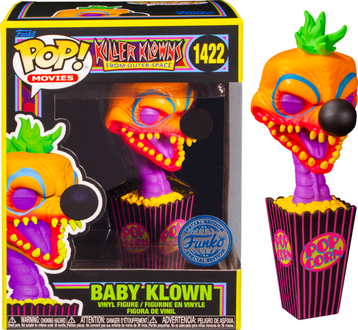 Funko Pop! Killer Klowns from Outer Space - Jumbo Blacklight #931