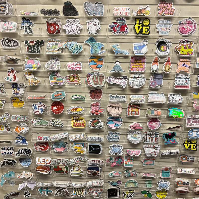 48 Pocket Wall Sticker Display