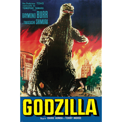 GODZILLA 1954 Poster 24x36 Raymond Burr Classic Kaiju