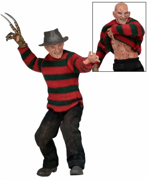 A Nightmare on Elm Street 3: Dream Warriors Freddy 8" Clothed Action Figure
