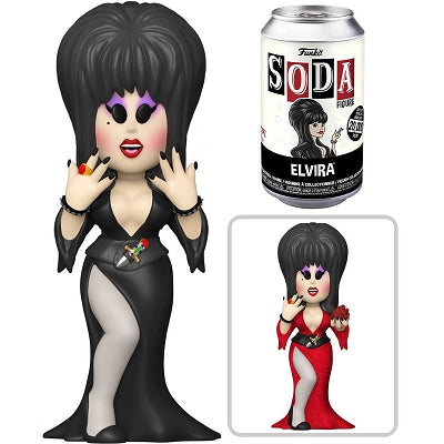 Elvira Vinyl Soda Figure Funko Limited Edition Exclusive