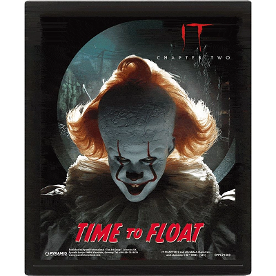  It Chapter 2 (Sewers) 3D Lenticular Framed 10X8 3D Poster