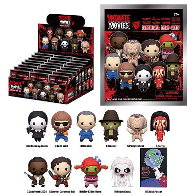 MGM Horror 3D Foam Bag Clip Random Figure