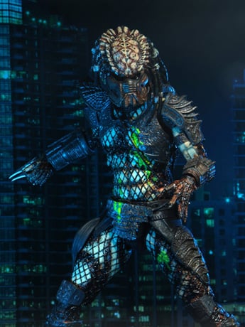 Predator 2 Ultimate Battle-Damaged City Hunter Action Figure