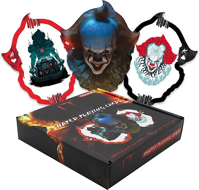 IT Pennywise Shaped Playing Cards