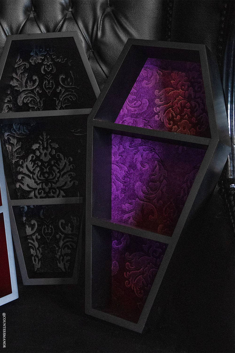 Haunted Mansion 20" Coffin Shelf
